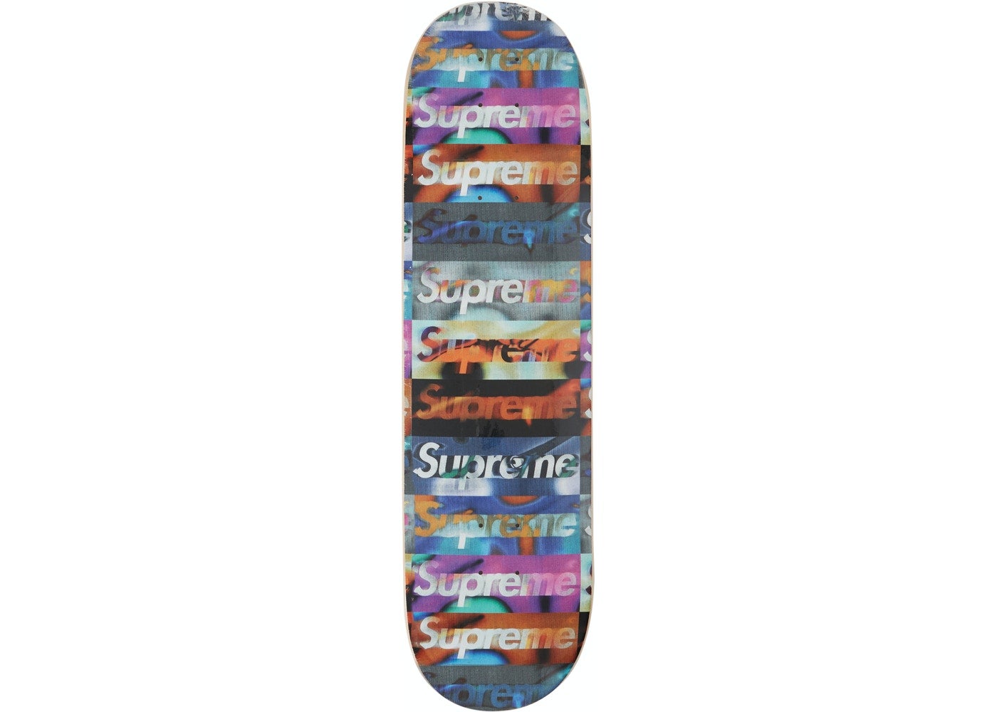 Supreme Logo Skateboard Deck Black