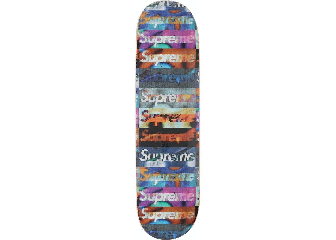 Distorted logo supreme deck shop